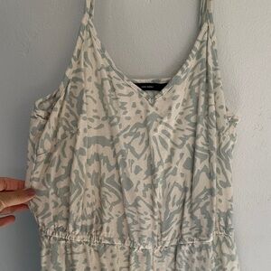 Vero Moda Cream and Gray Patterned Camisole